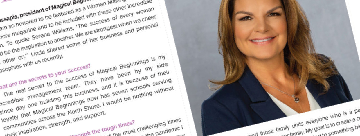 Magical Beginnings Featured in Northshore magazine