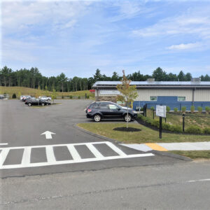 Parking area at Plymouth Magical Beginnings Learning Center