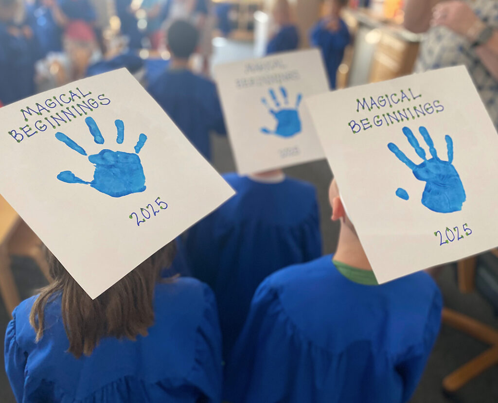preschool graduating magical beginnings learning center